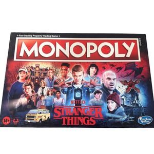 NEW Hasbro Monopoly Stranger Things Edition Board Game Season 4 F2544 Complete